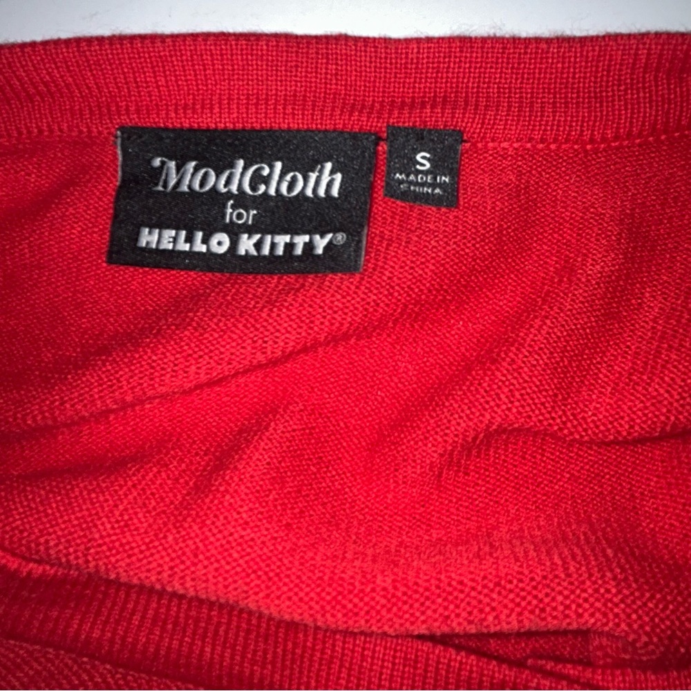 ModCloth for Hello Kitty cardigan‎ sweater size S - Picture 7 of 8